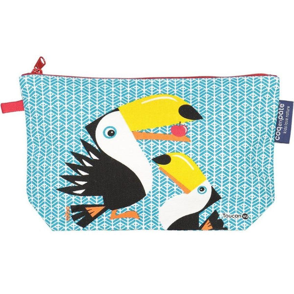 Trousse d'Écolier en Coton Bio - Toucan