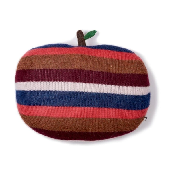 Coussin pomme multicolore en alpaga