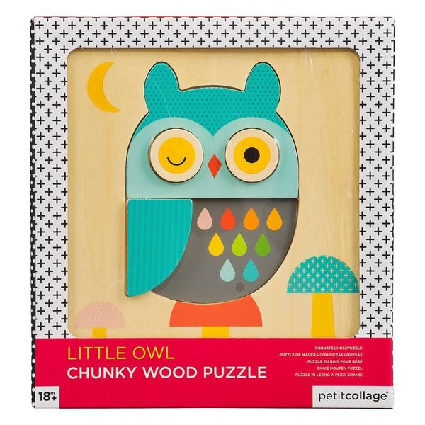 Puzzle Chouette en Bois 5 Pièces